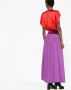 Forte Maxi-jurk met colourblocking Paars - Thumbnail 4