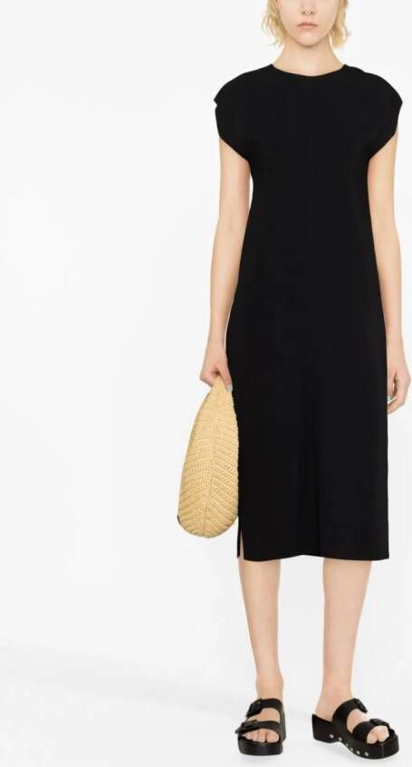 Forte Jurk met afwerking Zwart