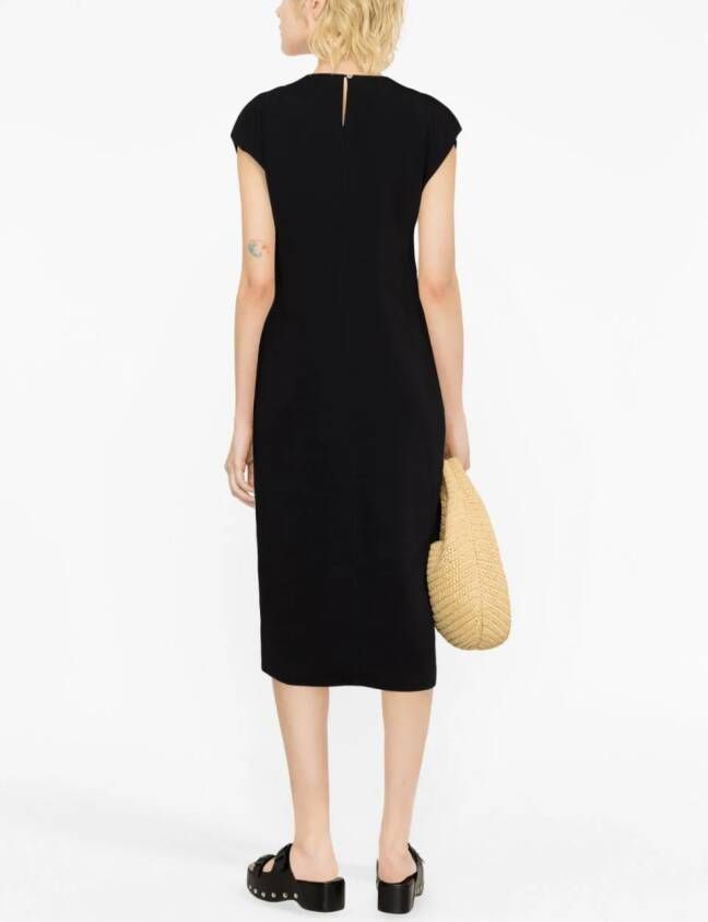 Forte Jurk met afwerking Zwart