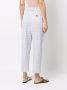 Forte Geruite broek Paars - Thumbnail 4