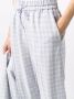 Forte Geruite broek Paars - Thumbnail 5