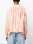 Forte Gesmockte blouse Roze - Thumbnail 4