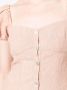 Forte Jurk met pofmouwen Roze - Thumbnail 5