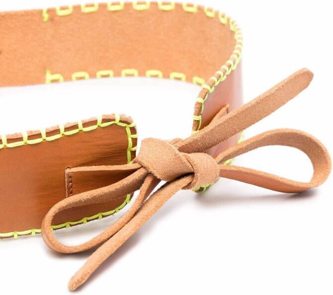 Forte Leren riem Bruin