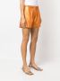 Forte Leren shorts Oranje - Thumbnail 3