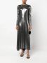 Forte Maxi-jurk met metallic-effect Zilver - Thumbnail 2