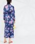 Forte Midi-jurk met bloemenprint Blauw - Thumbnail 4