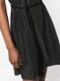Forte Mini-jurk met ceintuur Zwart - Thumbnail 5