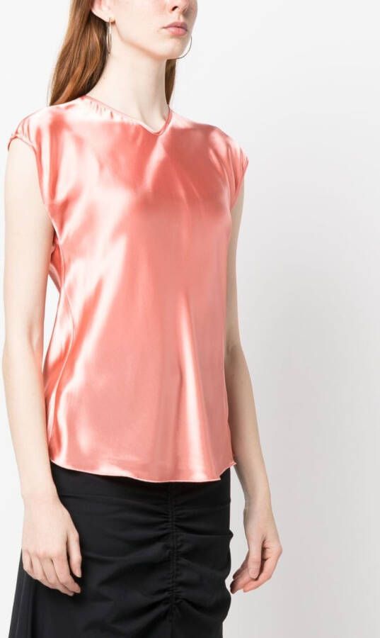 Forte Mouwloze blouse Roze