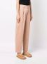 Forte Pantalon met elastische taille Beige - Thumbnail 3