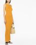 Forte Asymmetrische jurk Oranje - Thumbnail 2