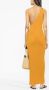 Forte Asymmetrische jurk Oranje - Thumbnail 3