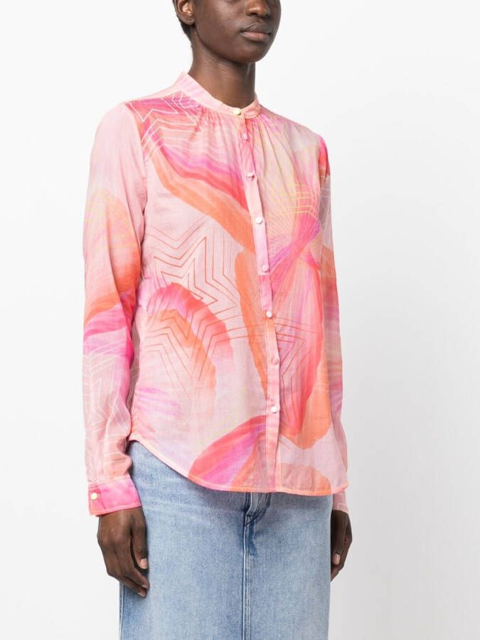 Forte Blouse met print Roze