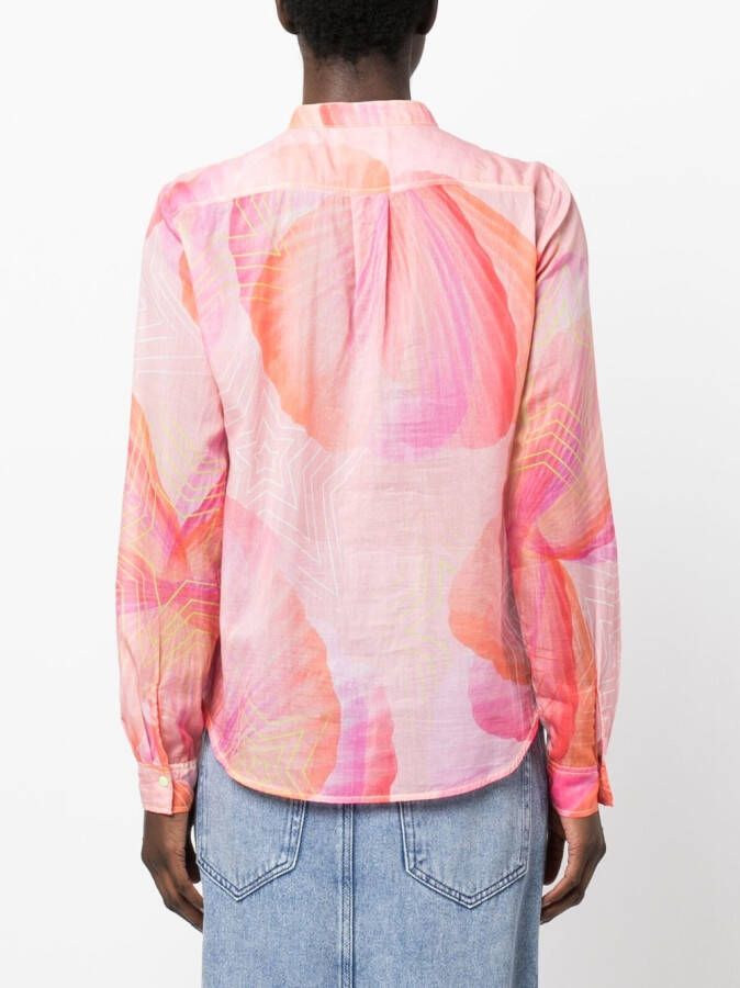 Forte Blouse met print Roze