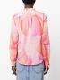 Forte Blouse met print Roze - Thumbnail 4