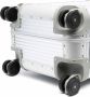 FPM Milano Bank S Spinner 53 koffer met studs Zilver - Thumbnail 4