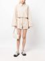 FRAME Blouse met klassieke kraag Beige - Thumbnail 2