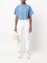 FRAME Blouse van katoen-linnenmix Blauw - Thumbnail 2
