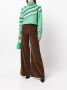 FRAME Broek met wijde pijpen Bruin - Thumbnail 2