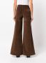 FRAME Broek met wijde pijpen Bruin - Thumbnail 4