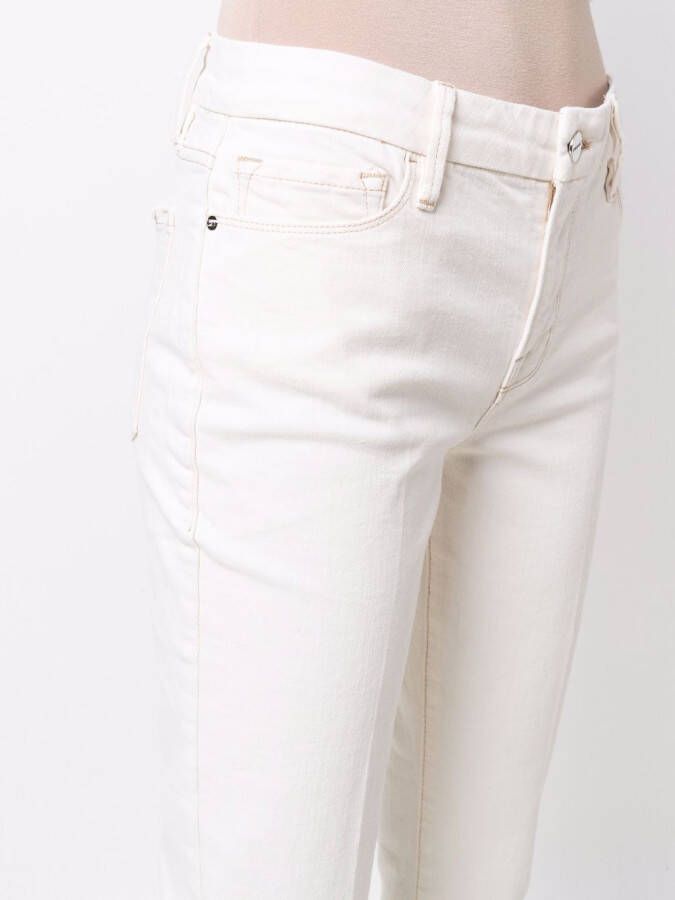FRAME Cropped jeans Beige