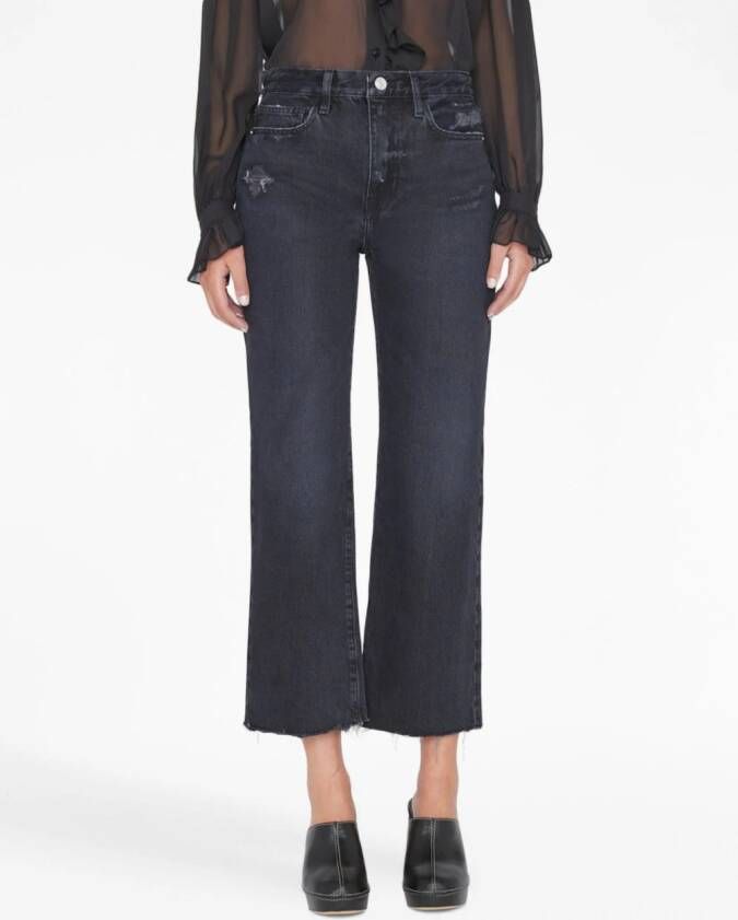 FRAME Cropped jeans Blauw
