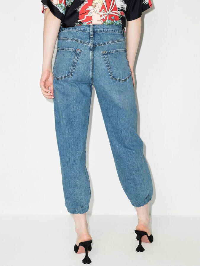FRAME Cropped jeans Blauw