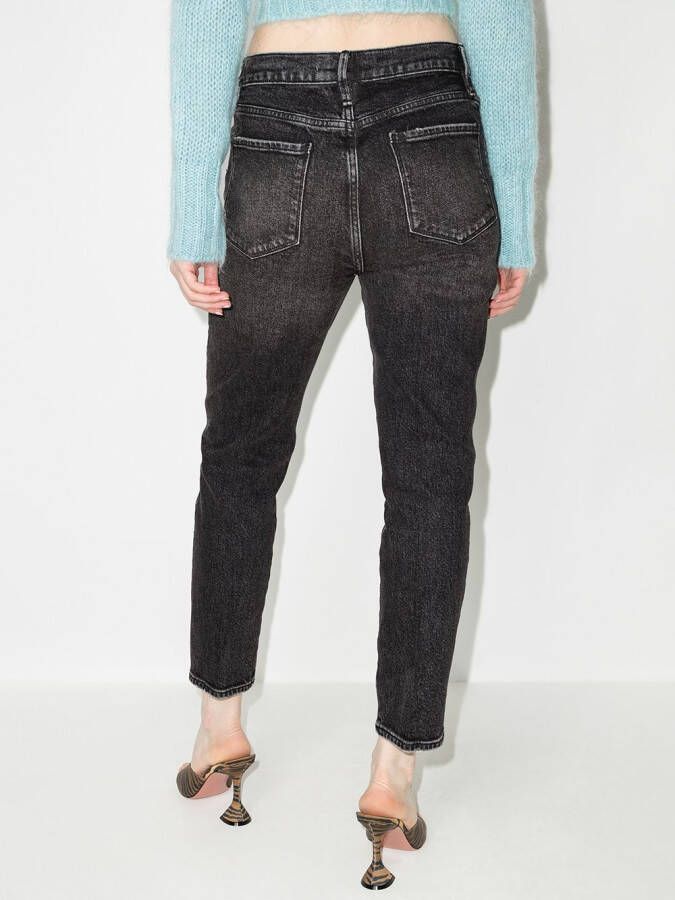 FRAME Cropped jeans Zwart