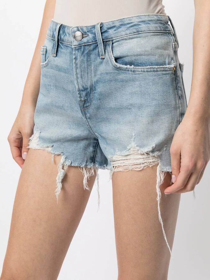 FRAME Denim shorts Blauw