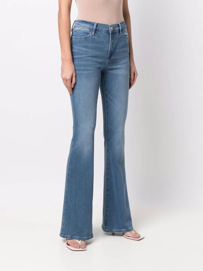 FRAME Flared jeans Blauw