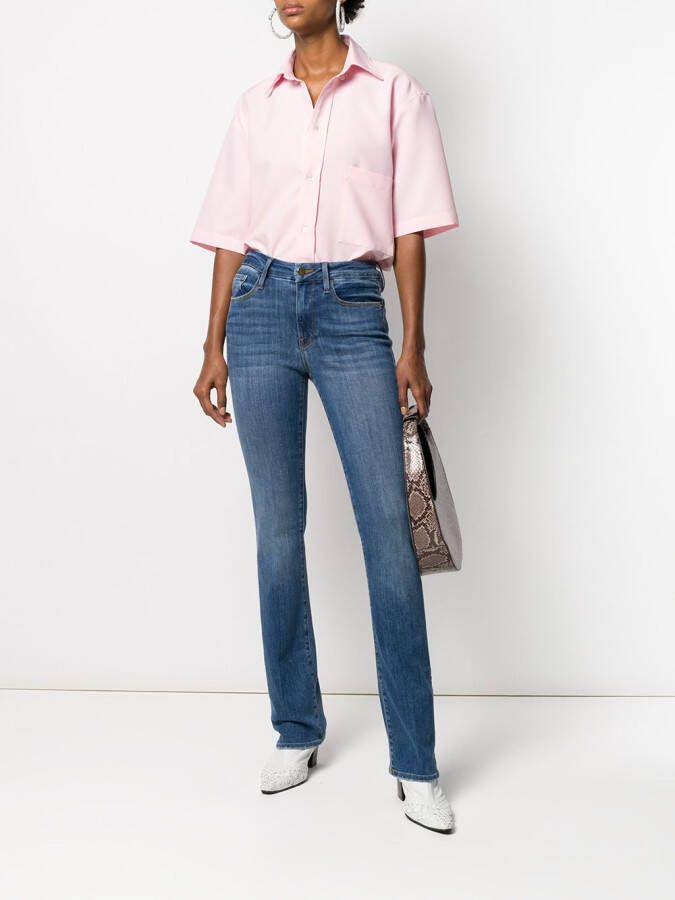 FRAME Flared jeans Blauw