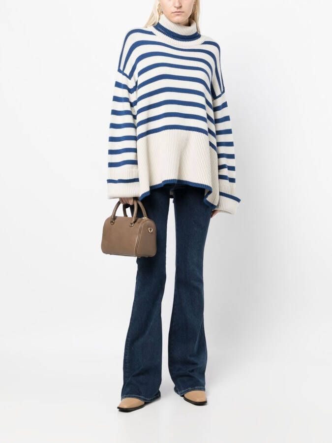 FRAME Flared broek Blauw