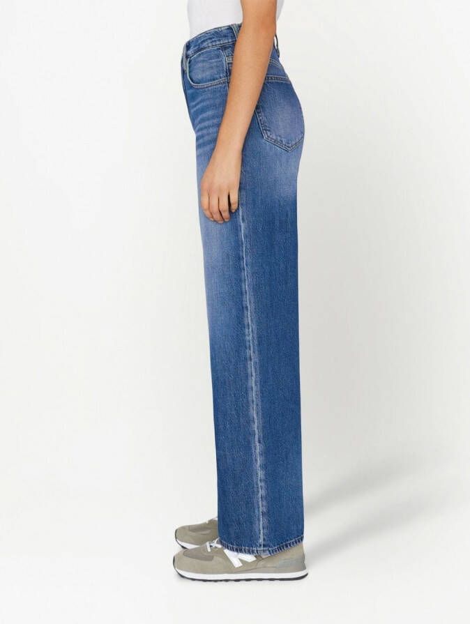 FRAME Straight jeans Blauw
