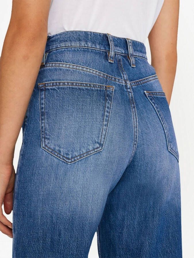 FRAME Straight jeans Blauw
