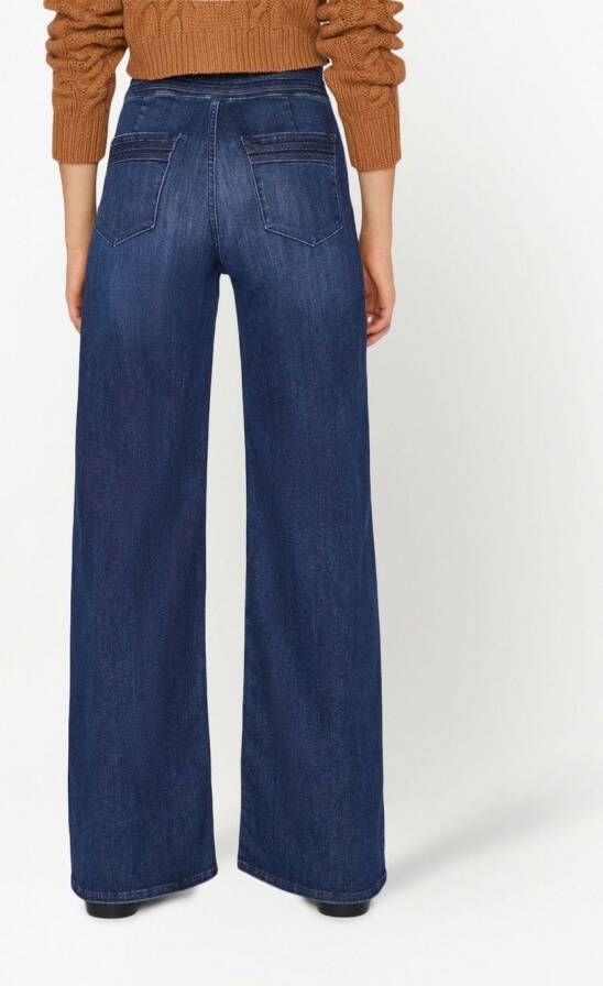 FRAME High waist jeans Blauw