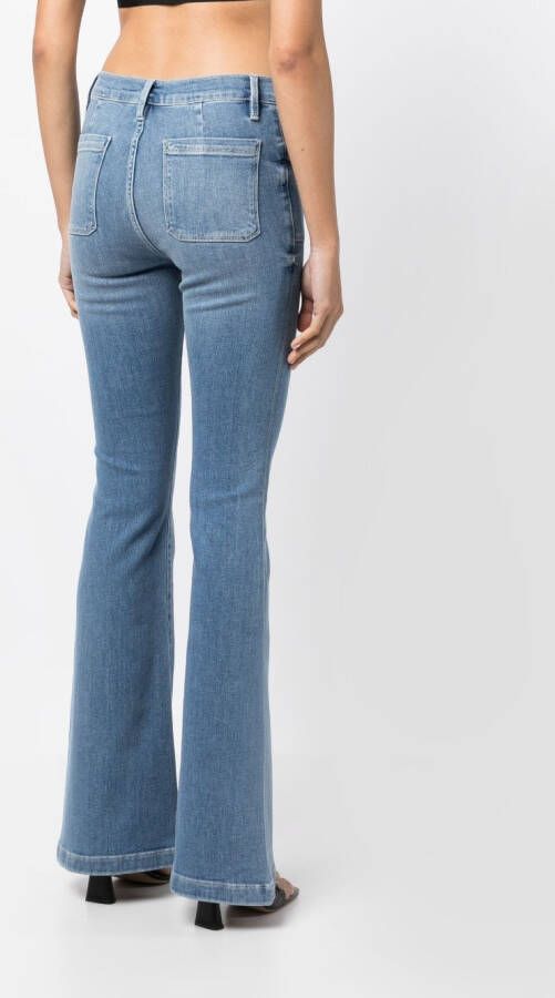 FRAME Flared jeans Blauw