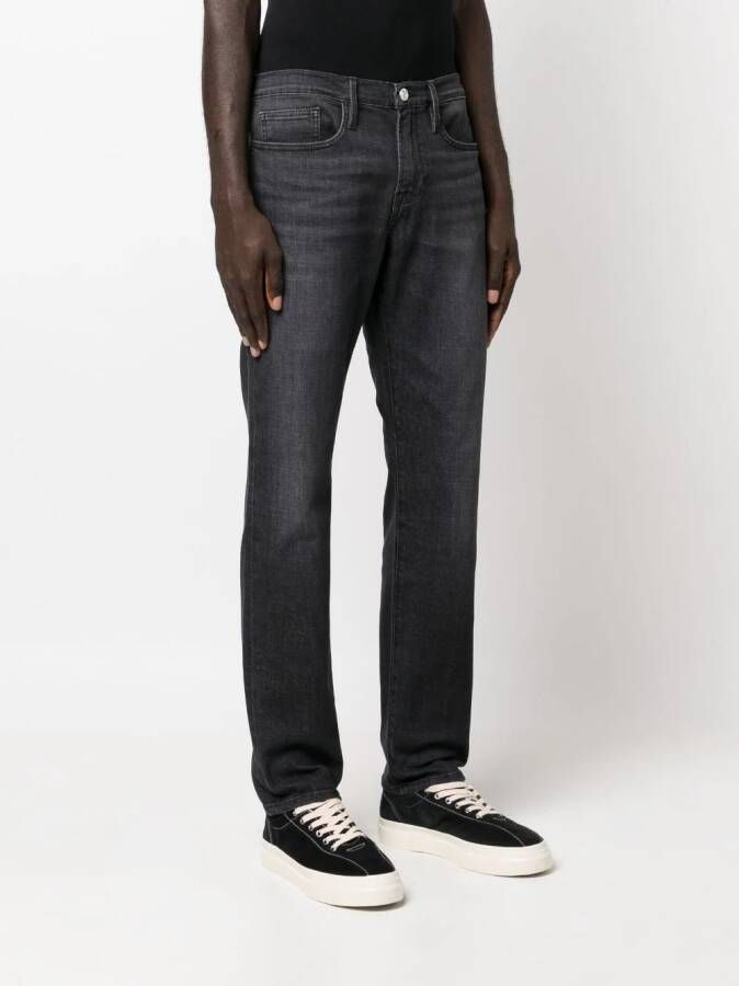 FRAME Katoenen jeans Grijs