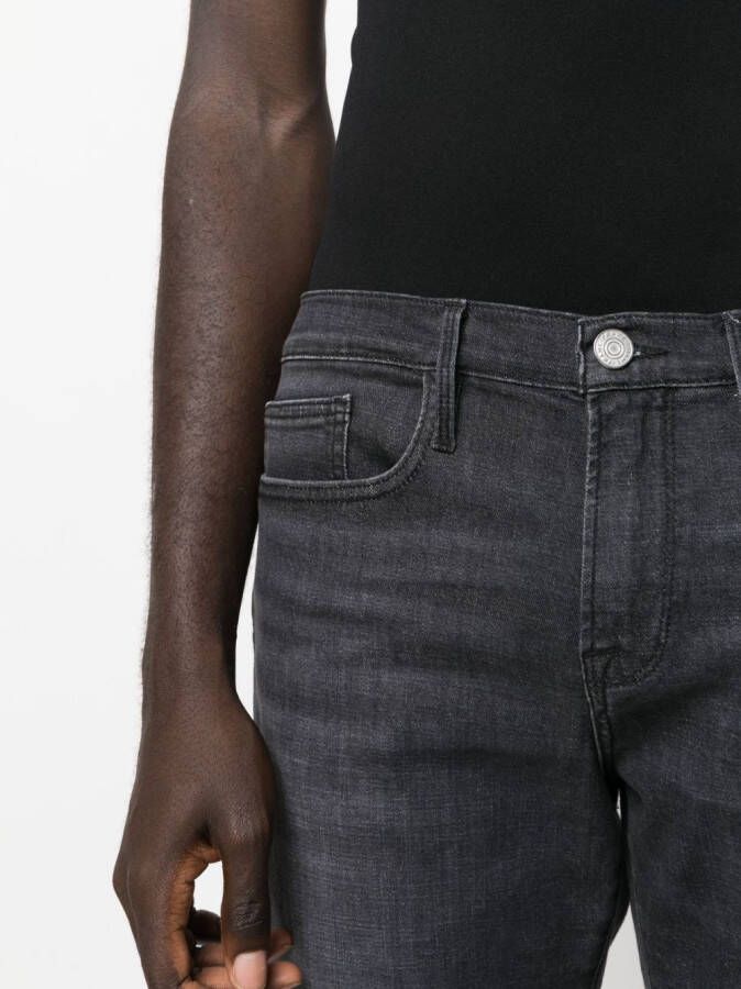FRAME Katoenen jeans Grijs