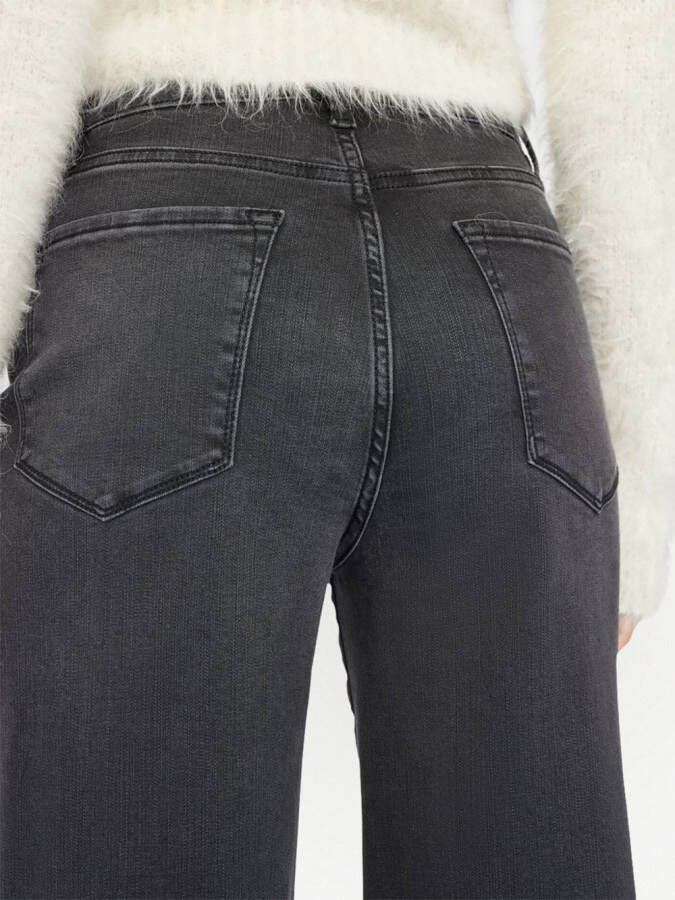 FRAME Jeans met wijde pijpen Zwart
