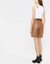 FRAME Leren shorts Bruin - Thumbnail 3
