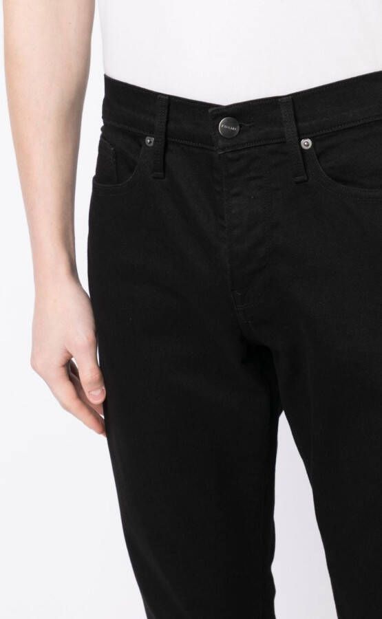 FRAME Slim-fit jeans Zwart