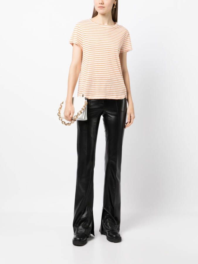 FRAME Linnen T-shirt Beige