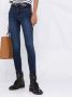 FRAME Skinny jeans dames biologisch katoen katoen gerecycled polyester Spandex Elastane 1 Blauw - Thumbnail 3