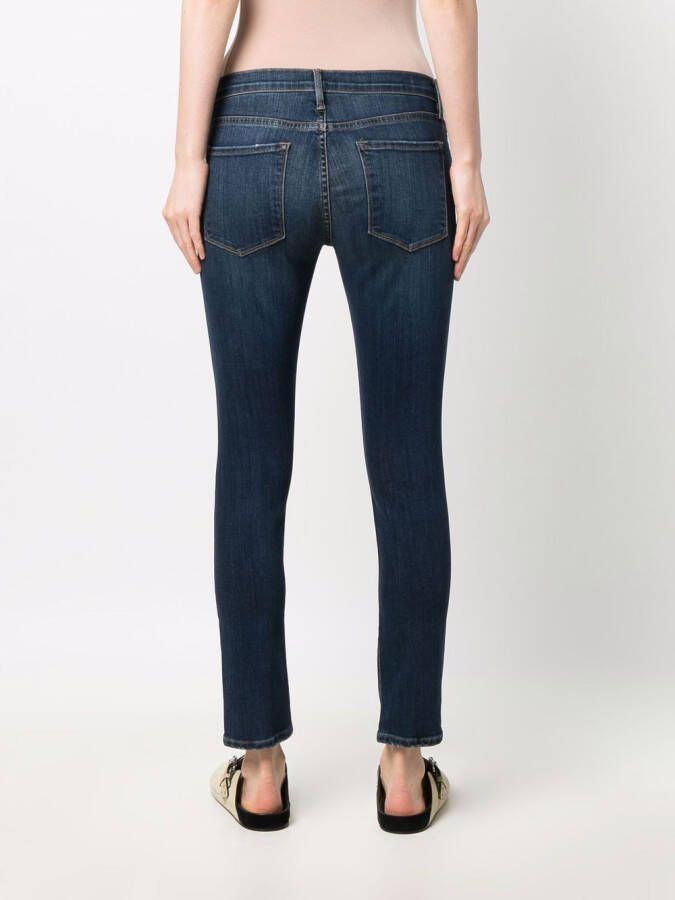 FRAME Skinny jeans Blauw