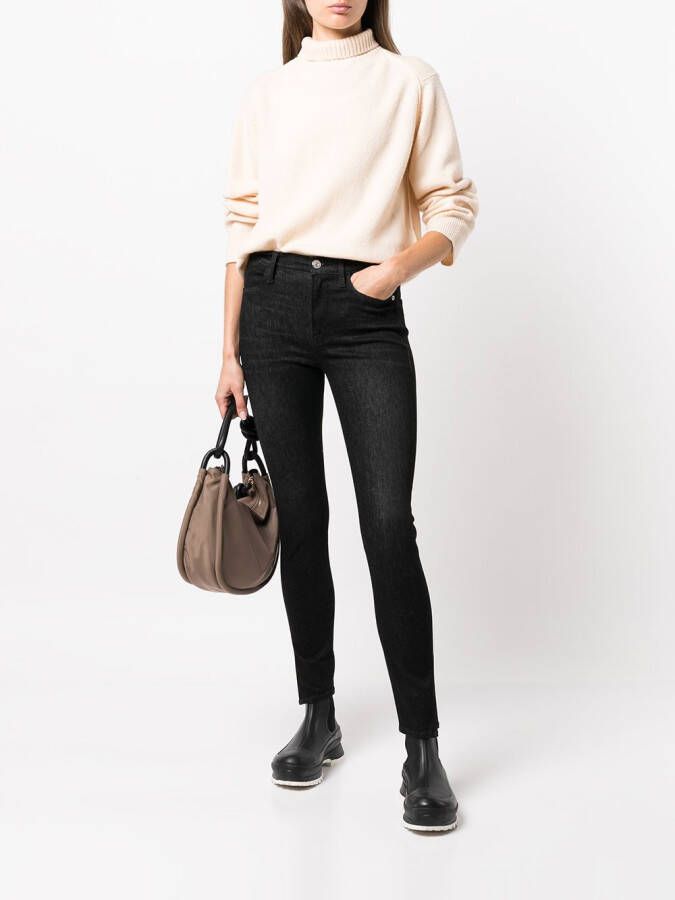 FRAME Skinny jeans Zwart