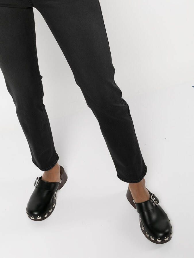 FRAME Skinny jeans Zwart