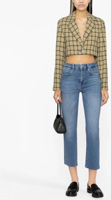 FRAME Straight jeans Blauw