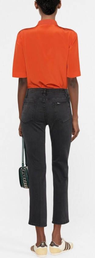 FRAME Straight jeans Zwart
