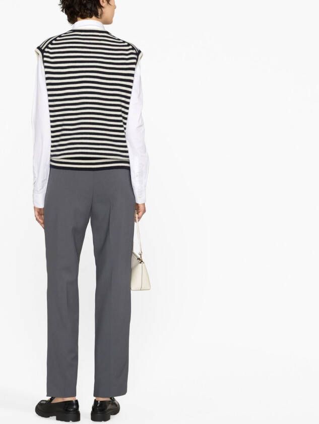 The Frankie Shop Cropped pantalon Grijs