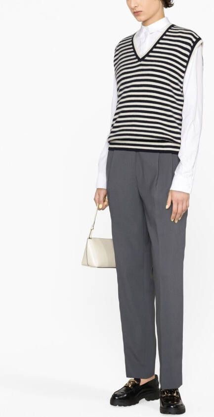 The Frankie Shop Cropped pantalon Grijs